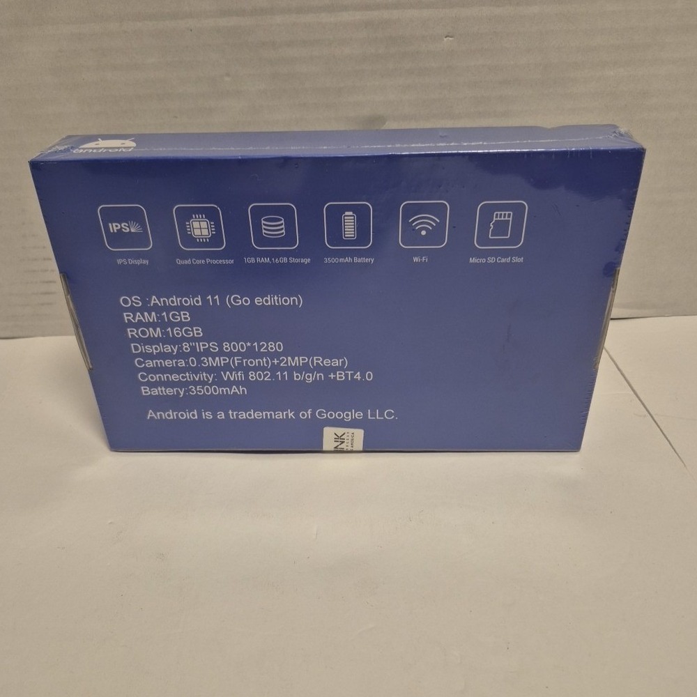 Q Link Wireless Scepter 8 Wi-Fi, 2GB RAM, 16GB Storage Android Tablet - Picture 2 of 3